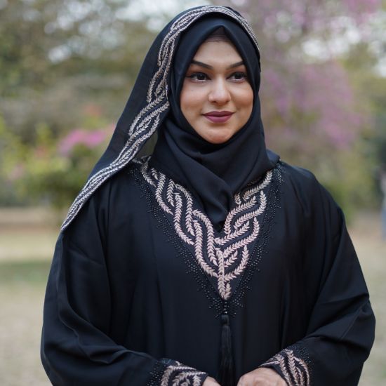 Picture of Dubai Premium Embroidered Abaya – Black